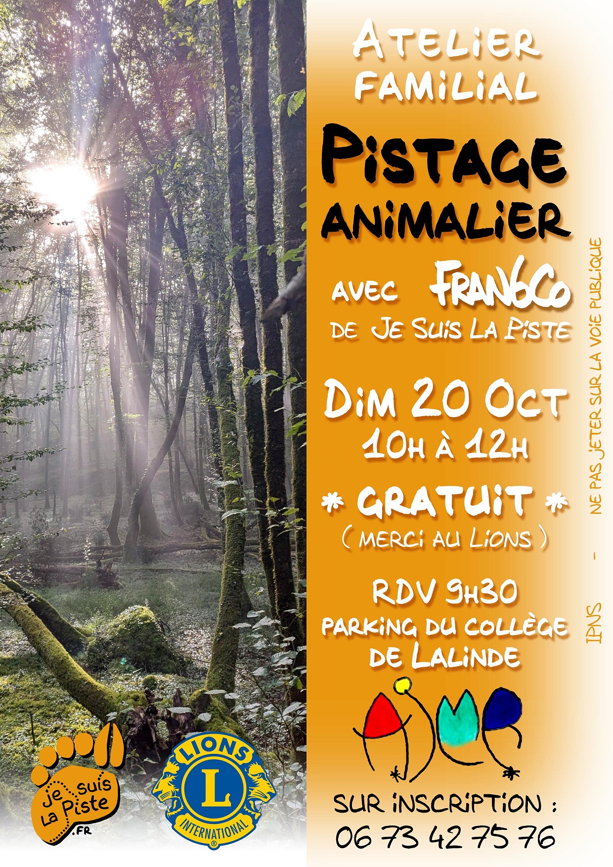 AJMR Atelier pistage animalier