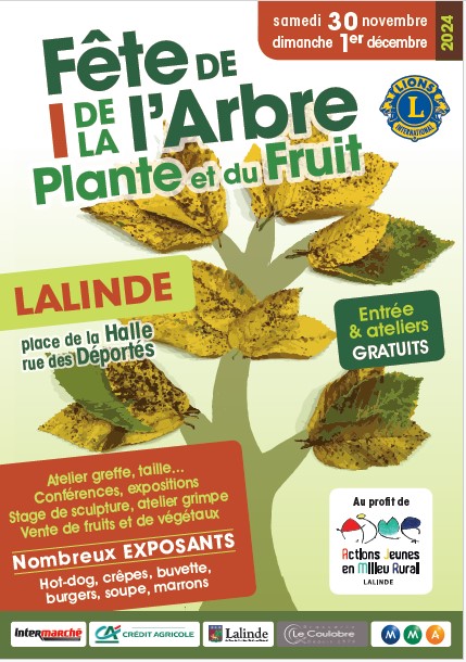 Affiche fête de larbre 2024